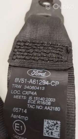 Ремень безопасности Ford Fiesta 6 2012г. 8v51a61294cp, 34060413, 151402003 , artESP7450 - Фото 7