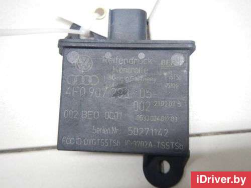 Датчик давления в шине (TPMS) Volkswagen Phaeton 2004г. 4F0907283 VAG - Фото 1