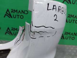 Бампер Lada largus 2012г. 8450091538, 8450000256 - Фото 4