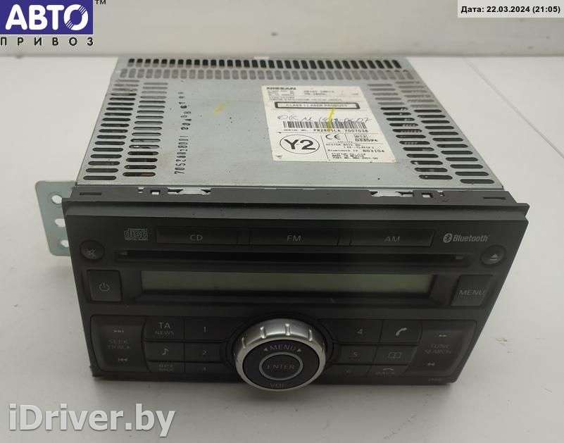 Аудиомагнитола Nissan TIIDA C11 2007г. 28185EM01A  - Фото 1