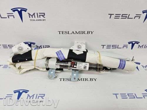 Подушка безопасности боковая (шторка) левая Tesla model 3 2022г. 1077827-00 - Фото 1