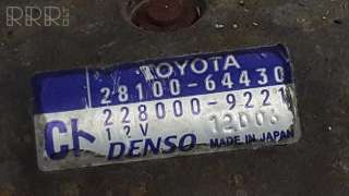 Стартер Toyota Avensis VERSO 2003г. 2810064430, 2280009221 , artROB22107 - Фото 2