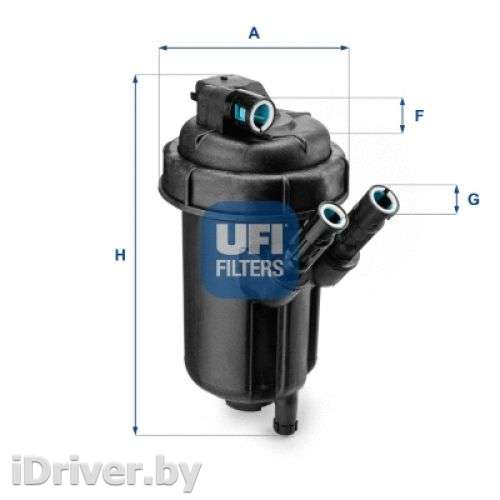 Фильтр топливный Fiat Doblo 1 2000г. 5511600 ufi - Фото 1