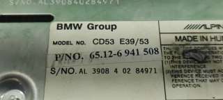 Магнитола (аудио система) BMW X5 E53 2001г. 65 12 6 941 508 - Фото 3