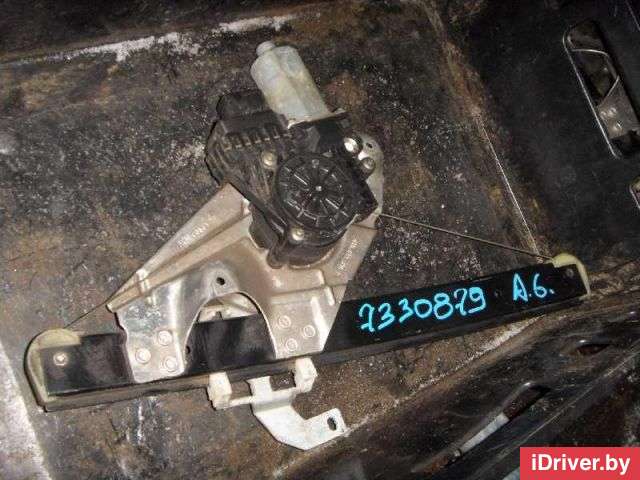 Стеклоподъемник электр. задний правый Audi A6 C5 (S6,RS6) 2002г.  - Фото 1