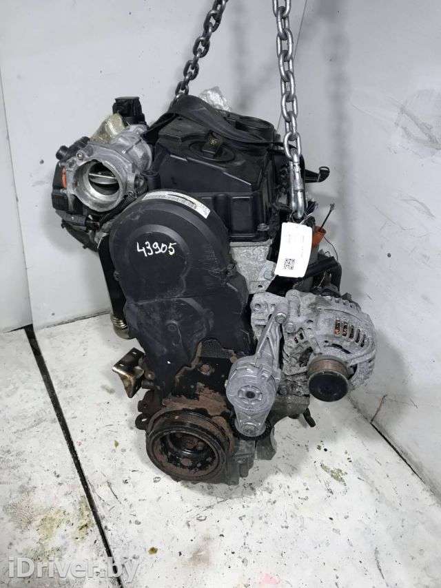 Двигатель  Skoda Superb 2 1.9  Дизель, 2011г. BLS,BRM  - Фото 1