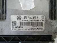 Блок управления двигателем Volkswagen Scirocco 2007г. 03C906027F - Фото 3