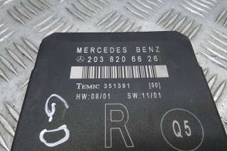 Блок управления двери задней правой Mercedes C W203 2001г. 2038206626 , art10278295 - Фото 2