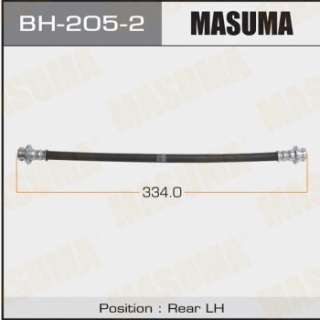 bh2052 masuma Шланг тормозной к Nissan Almera G15 Арт 73657855