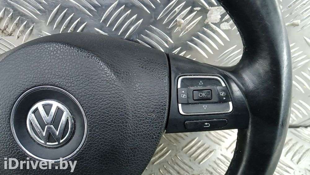Рулевое колесо Volkswagen Passat CC 2011г.   - Фото 3