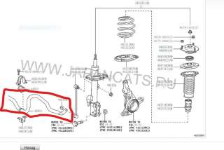 art5718877 Стабилизатор подвески (поперечной устойчивости) к Lexus RX 3 Арт 5718877