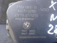 Заслонка дроссельная BMW X3 E83 2008г. 7556118 - Фото 3
