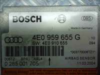 Блок AirBag Audi A8 D3 (S8) 2004г. 4E0959655G - Фото 2