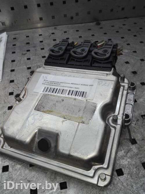 Блок управления двигателем Renault Scenic 1 2002г. Bosch0281011102 - Фото 1