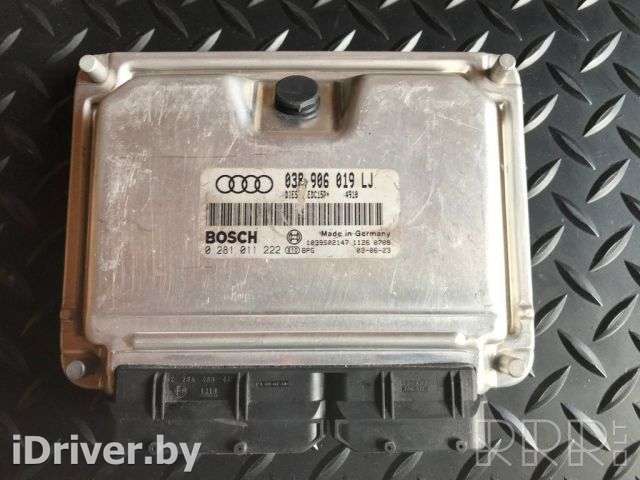 Блок управления двигателем Audi A4 B6 2003г. 038906019lj, 0281011222, edc15p , artLIU58 - Фото 1