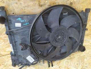 Вентилятор радиатора Mercedes C W203 2004г. a2035000293kz , artAMI7033 - Фото 2