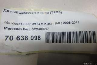 0025408017 Mercedes Benz Датчик давления в шине (TPMS) Mercedes S C217 Арт E70638098, вид 7