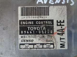Блок управления двигателем Toyota Avensis 1 2002г. 8966105420 - Фото 3