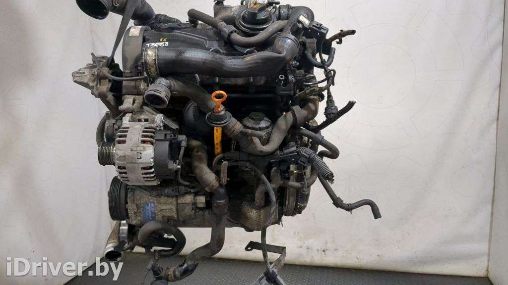 Двигатель  Ford Galaxy 1 restailing 1.9 TDI Дизель, 2004г. 1250433,3M216006BA,ASZ  - Фото 2