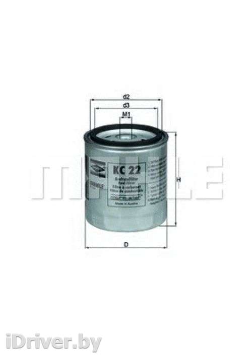 Фильтр топливный Daewoo Korando 2000г. kc22 knecht-mahle - Фото 1
