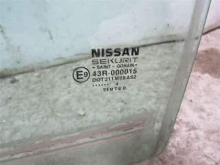 Стекло двери заднее левое Nissan Almera Tino 2005г.  - Фото 2