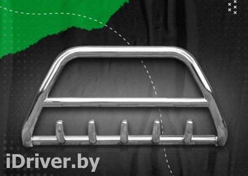Обвес (комплект) защита переднего бампера кенгурятник Land Rover Discovery 3   - Фото 1