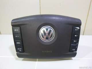 Подушка безопасности в рулевое колесо Volkswagen Phaeton 2003г. 3D0880203B - Фото 2