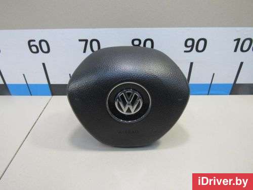 Подушка безопасности в рулевое колесо Volkswagen Polo 5 2012г. 6C0880201B - Фото 1