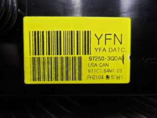Переключатель отопителя (печки) Hyundai Sonata (YF) 2011г. 972503QDA0 - Фото 4