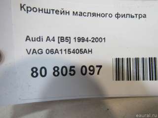 Кронштейн масляного фильтра Audi A4 B6 2000г. 06A115405AH VAG - Фото 7