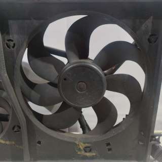 Вентилятор радиатора Skoda Octavia A4 2002г.  - Фото 3