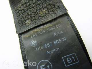 1k6857805n , artRAM17111 Ремень безопасности к Volkswagen Golf 5 Арт RAM17111