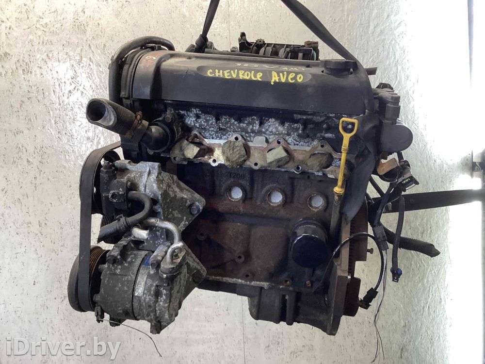 Двигатель  Chevrolet Aveo T250 1.4 i Бензин, 2006г.   - Фото 6