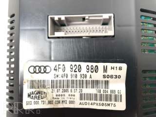 Щиток Приборов (Приборная Панель) Audi A6 C6 (S6,RS6) 2006г. 4f0920980m, 4f0910930a , artLIU5462 - Фото 3