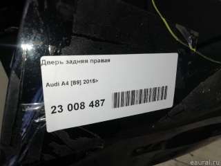 Дверь задняя правая Audi A4 B9 2016г. 8W5833052A - Фото 12