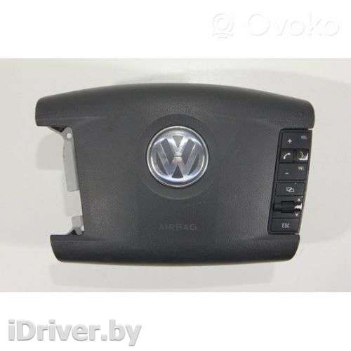 Подушка безопасности водителя Volkswagen Phaeton 2002г. artTEC1057 - Фото 1