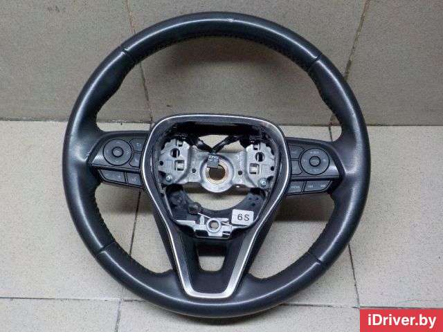 Рулевое колесо для AIR BAG (без AIR BAG) Toyota Rav 4 5 2020г.  - Фото 1