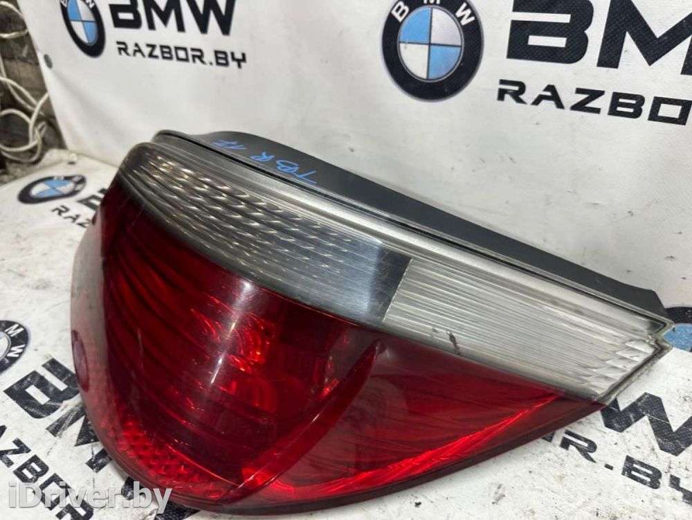 Панель (плата) заднего правого фонаря BMW 5 E60/E61 2006г.   - Фото 3