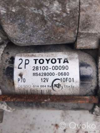Стартер Toyota Avensis 2 2005г. 281000d090, ms4280000680 , artRAT76481 - Фото 2