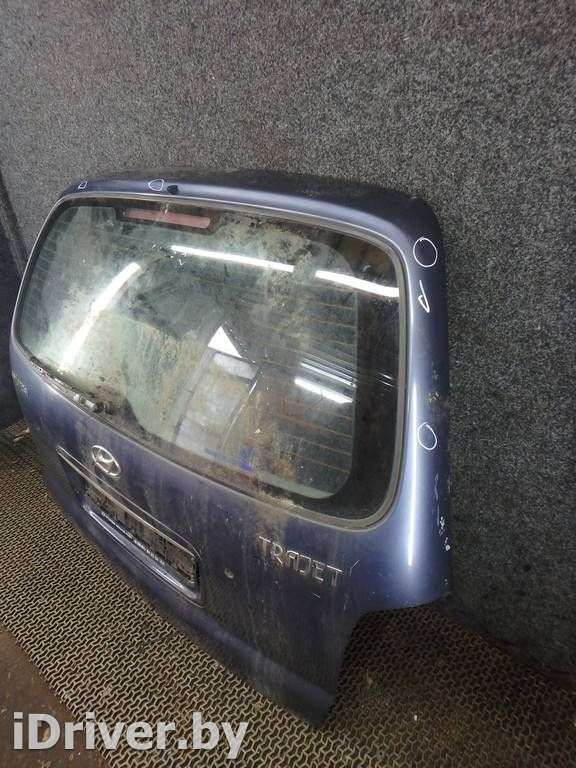 Крышка багажника (дверь 3-5) Hyundai Trajet 2003г.   - Фото 2