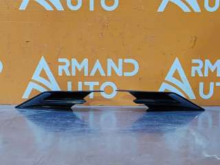 накладка решетки радиатора Toyota Camry XV70 2017г. 5312333050 - Фото 4