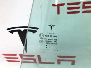 Стекло двери задней левой Tesla model S 2014г. 6006335-00-D - Фото 2