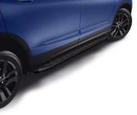  Обвес (комплект) к Honda CR-V 5 (боковые алюминиевые подножки EvoBLACK) Арт 75073176