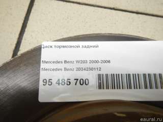 2034230112 Mercedes Benz Диск тормозной задний Mercedes E W211 Арт E95485700, вид 14