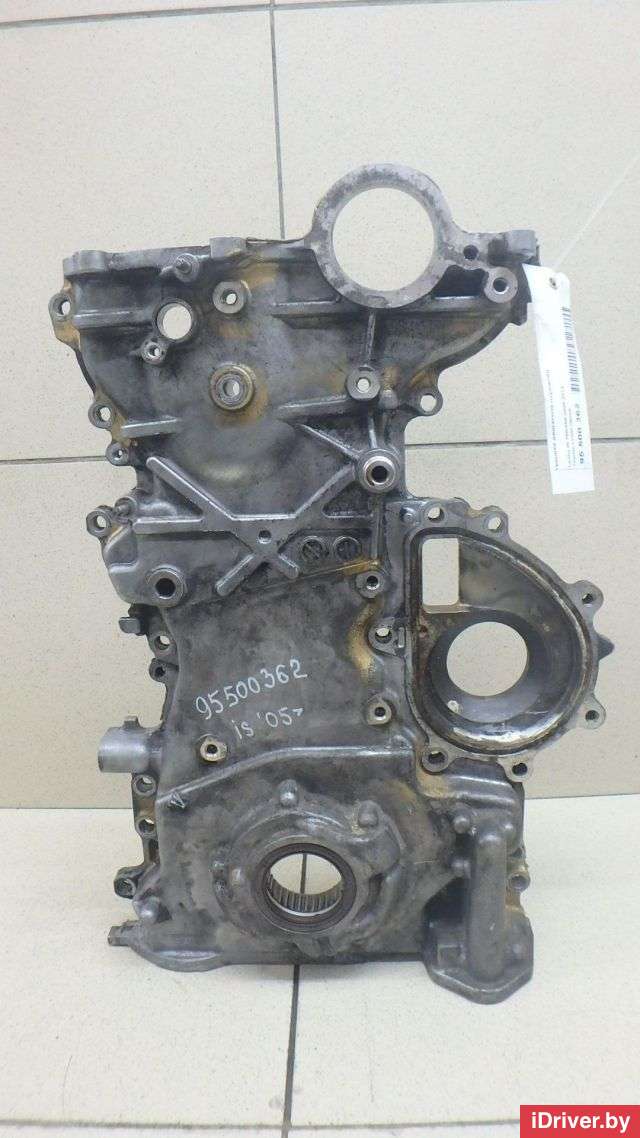 Крышка двигателя передняя Toyota Avensis 2 2006г. 1130226020 Toyota - Фото 1
