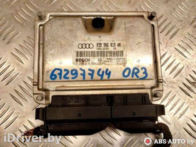 Блок управления двигателем Audi A8 D2 (S8) 2000г. 038906019an, 0281010094 - Фото 1