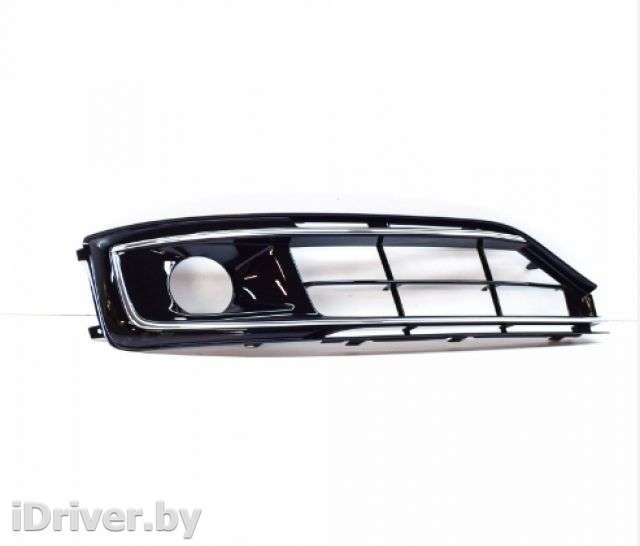 Заглушка (решетка) в бампер Audi A8 D4 (S8) 2014г.  - Фото 1