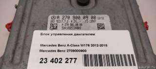 Блок управления двигателем Mercedes CLA c117 2013г. 2709000900 - Фото 3