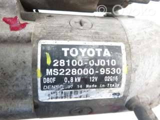 Стартер Toyota Yaris 2 2005г. ms2280009530, 281000j010 , artCZM148590 - Фото 4