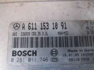 Блок управления двигателем Mercedes Sprinter W901-905 2003г. A6111531091 - Фото 3